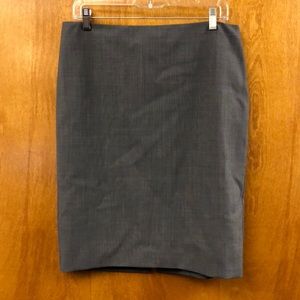 Heather Gray Pencil Skirt